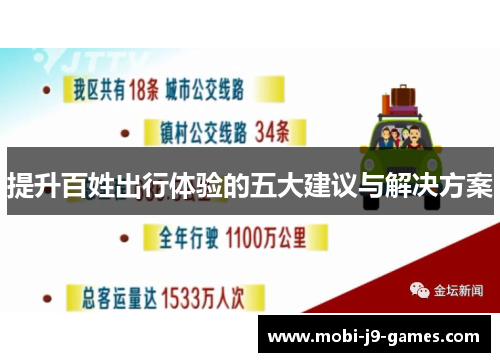 提升百姓出行体验的五大建议与解决方案