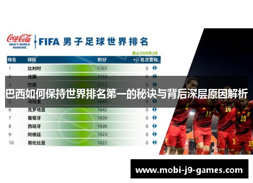 巴西如何保持世界排名第一的秘诀与背后深层原因解析